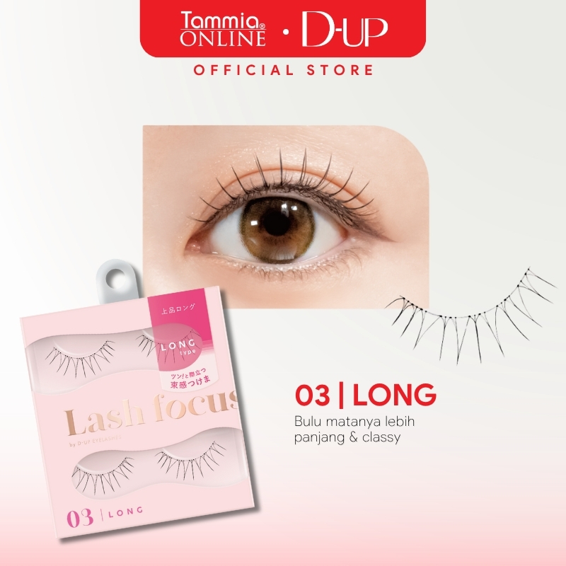 D-UP Lash Focus Bulu Mata Palsu Jepang K-POP Idol