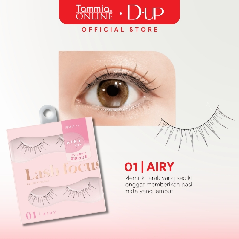 D-UP Lash Focus Bulu Mata Palsu Jepang K-POP Idol