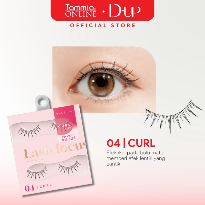 D-UP Lash Focus Bulu Mata Palsu Jepang K-POP Idol